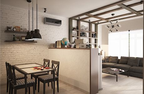 Дизайн-проект интерьера коттеджа 100 м2 в КП "НиколиноПарк"